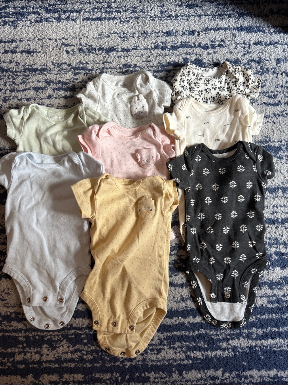Carters- Newborn Onsies